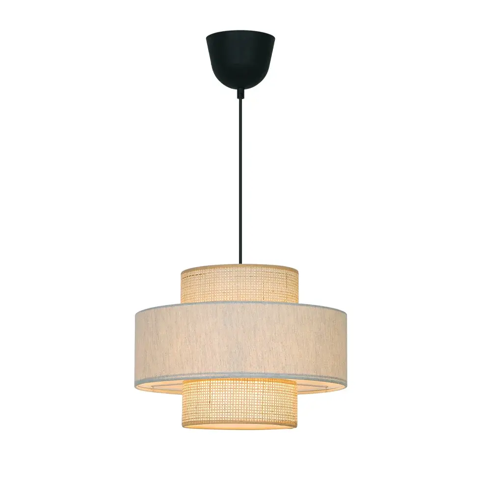 áƒ­áƒáƒ¦áƒ˜ Viokef ANDAMAN LED 40áƒ•áƒáƒ¢áƒ˜ NATURAL BLACK 36*150áƒ› 4296600